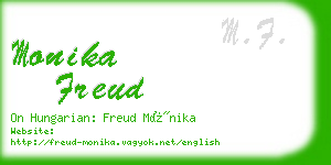 monika freud business card